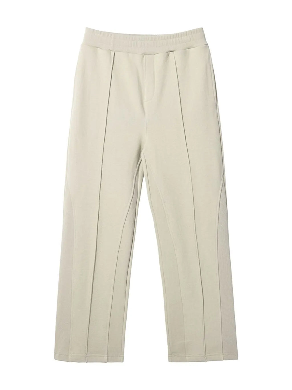 Men's Elastic Waist Pants Beige