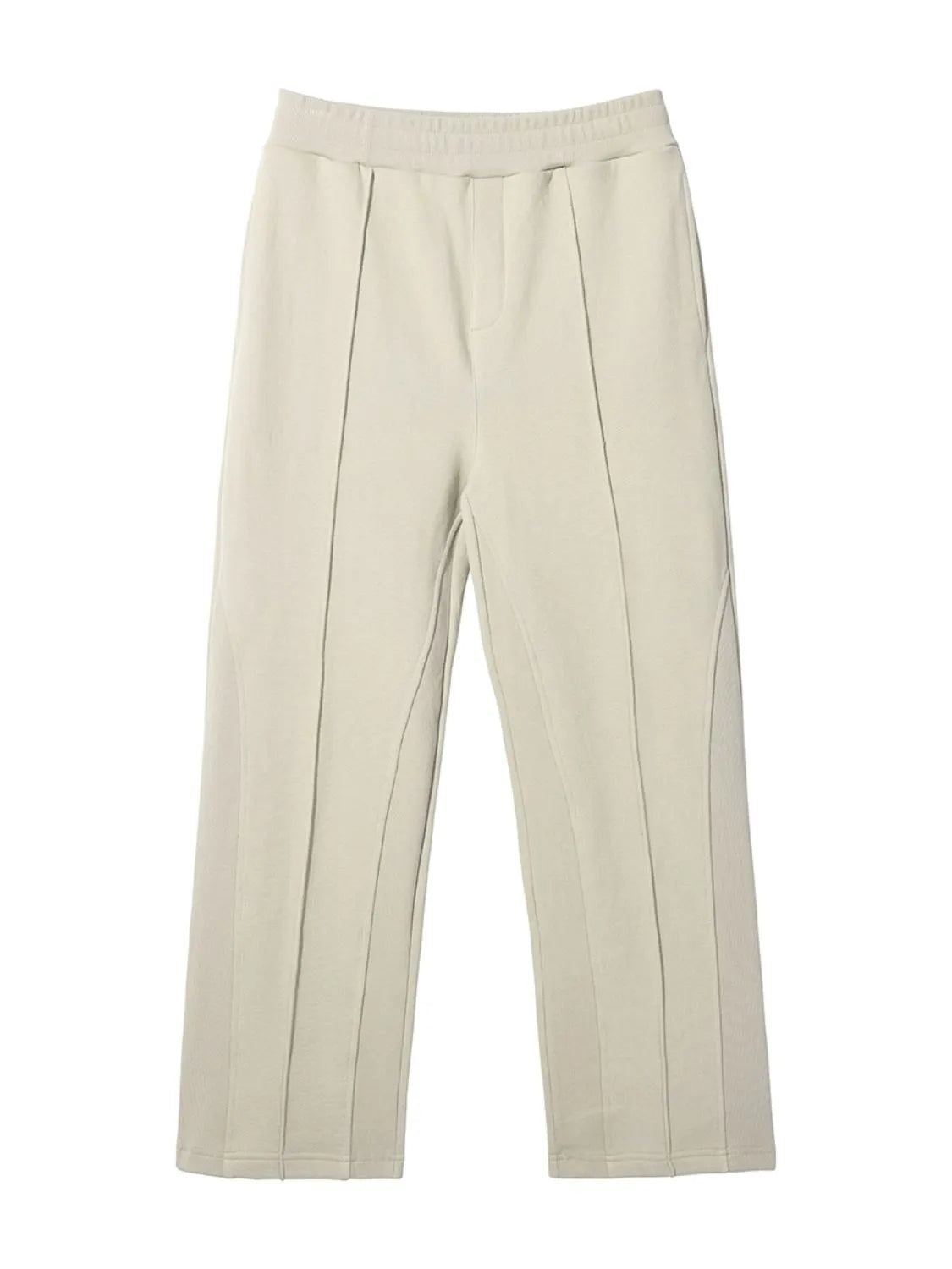Men's Elastic Waist Pants Beige