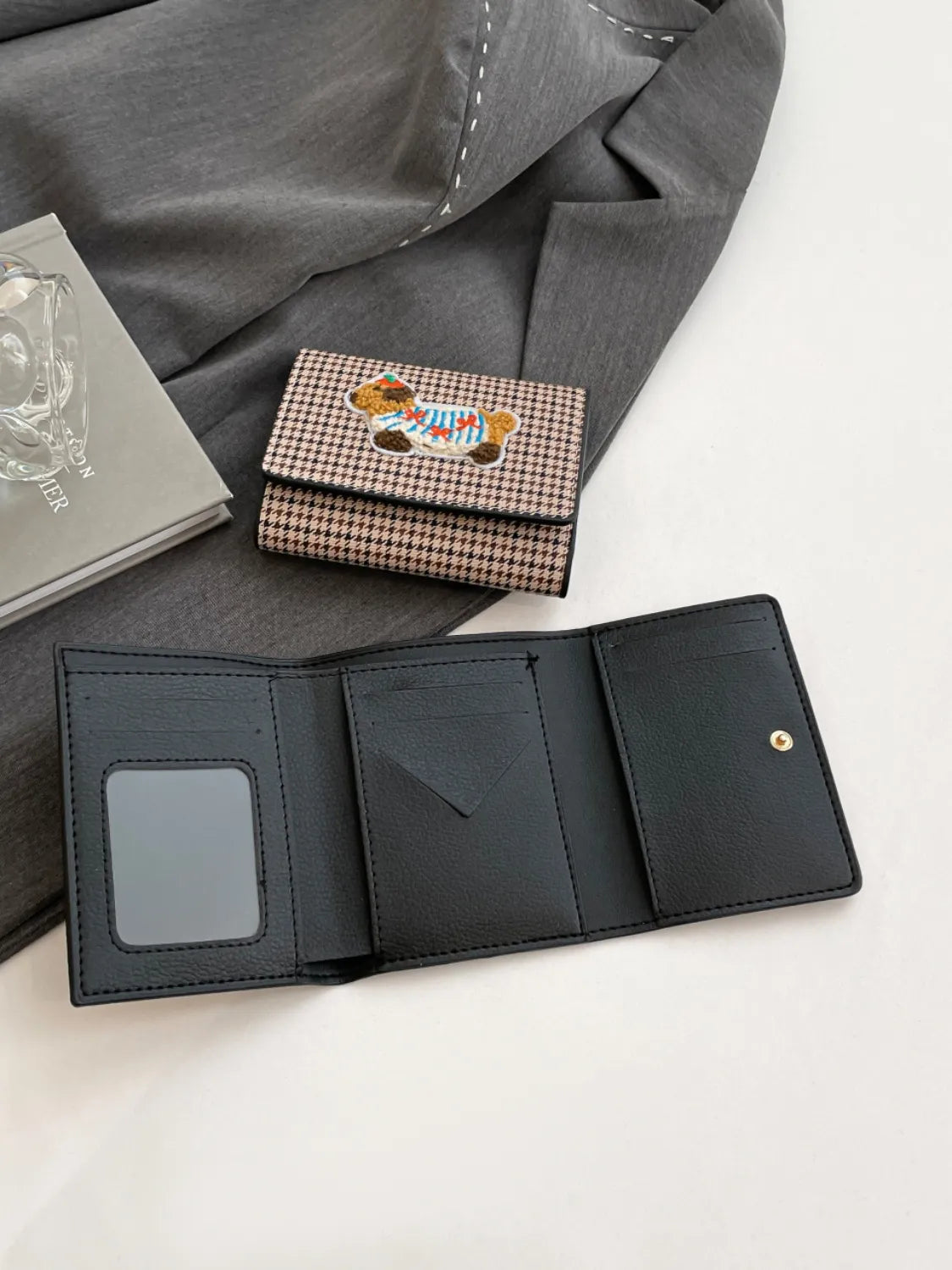 PU Leather Printed Wallet