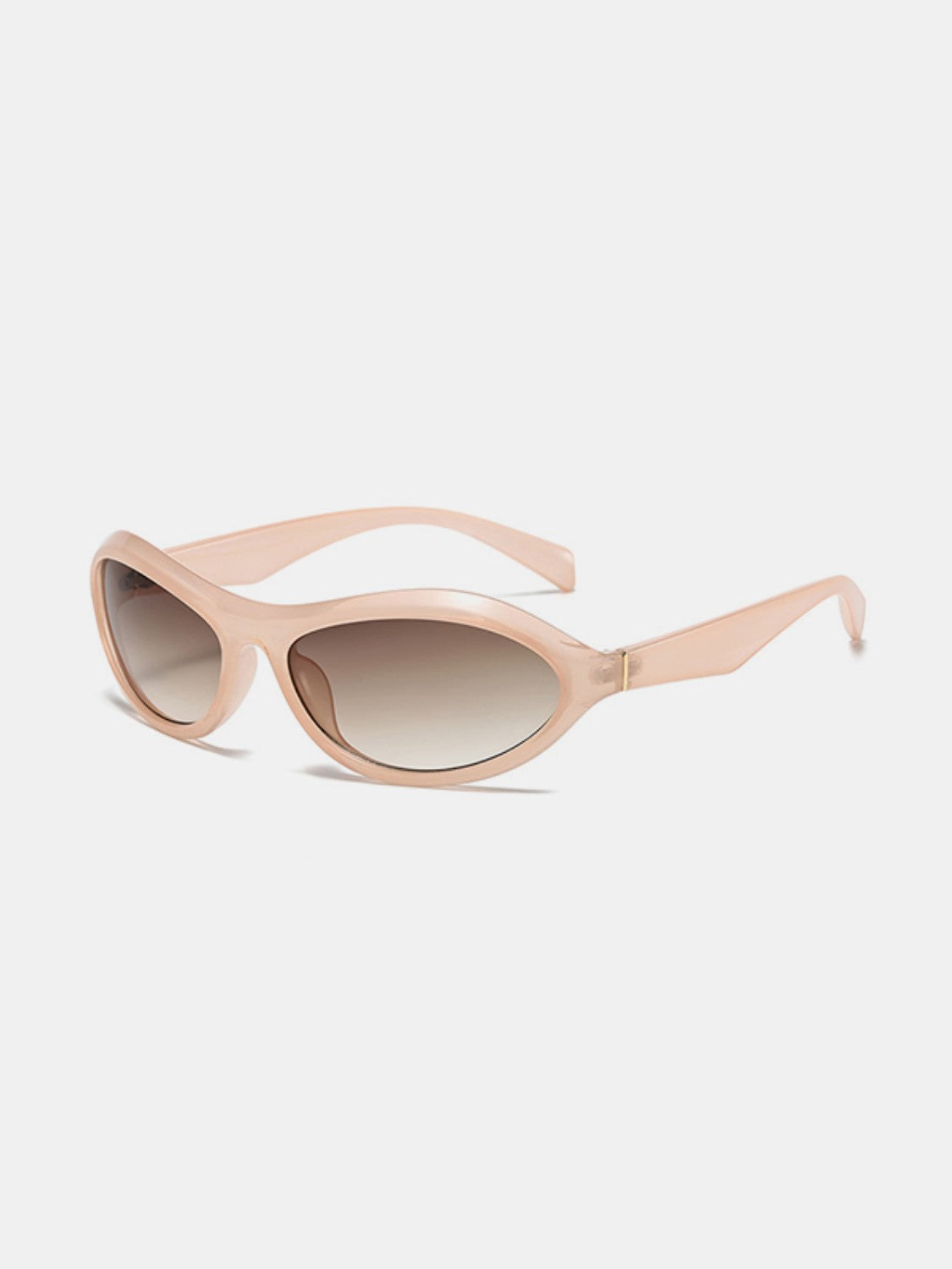 Cat Eye Polycarbonate Sunglasses Blush Pink One Size