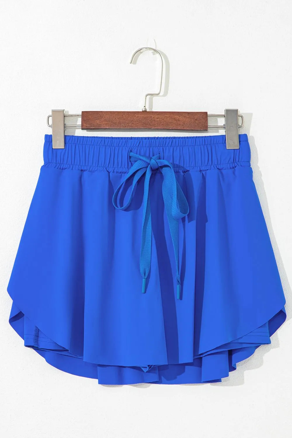 women's drawstring active skorts - extra view
