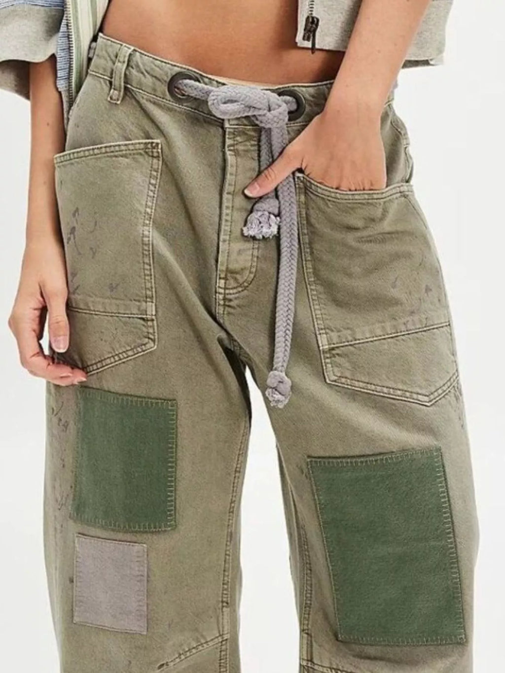 women's washed relaxed fit jeans - product detail