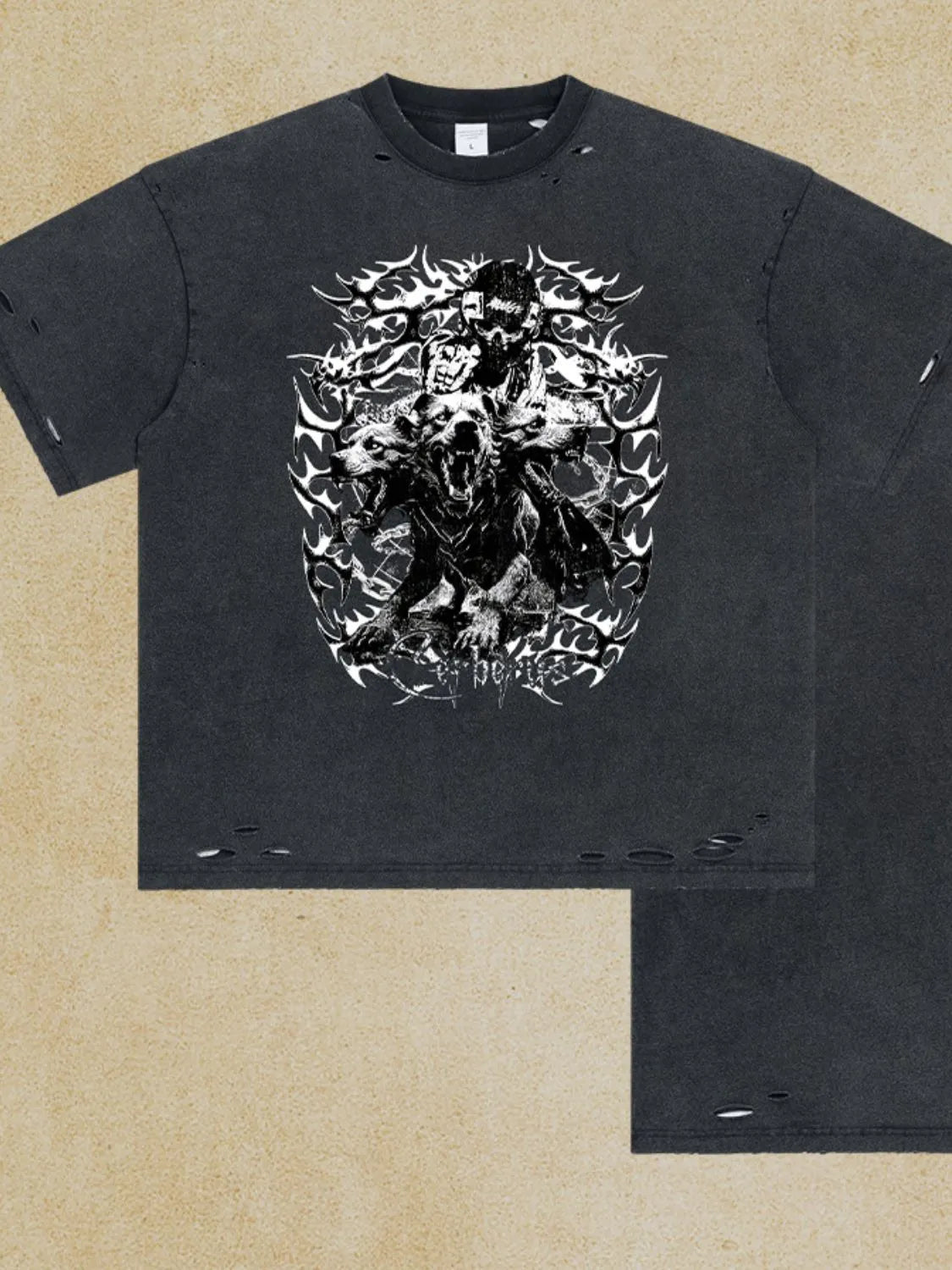 Men's Graphic Round Neck Half Sleeve T-Shirt