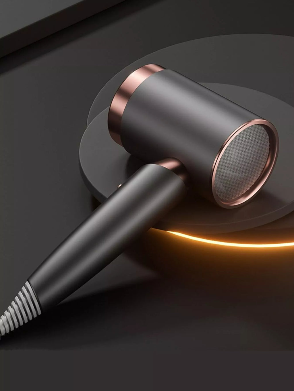 household hair dryer with temperature control - lifestyle shot