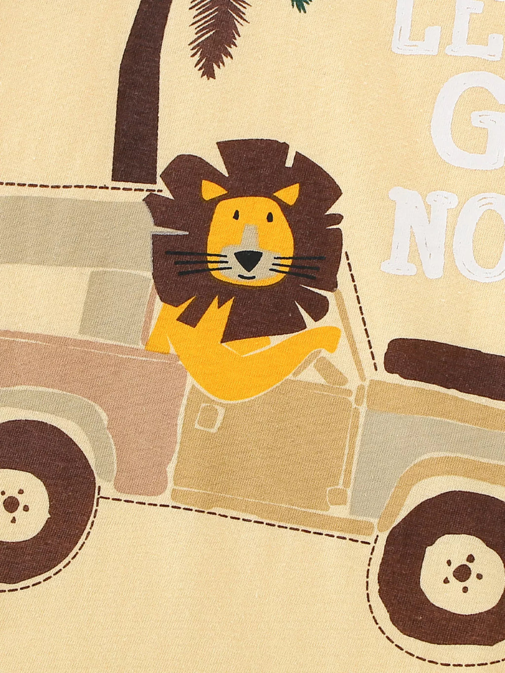 children's lion adventure graphic tee - extra view