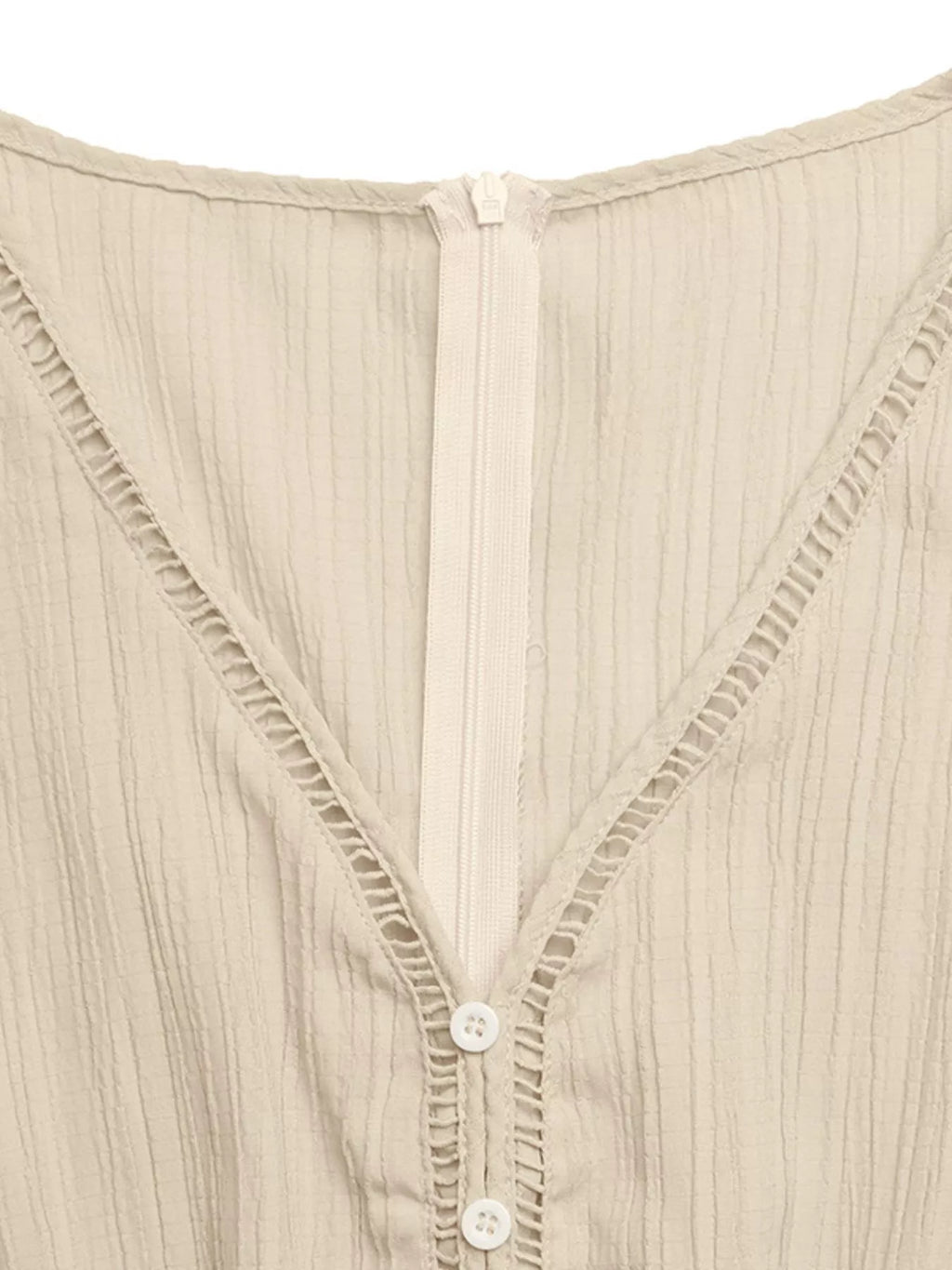 women's v-neck drawstring waist wide leg jumpsuit - additional image