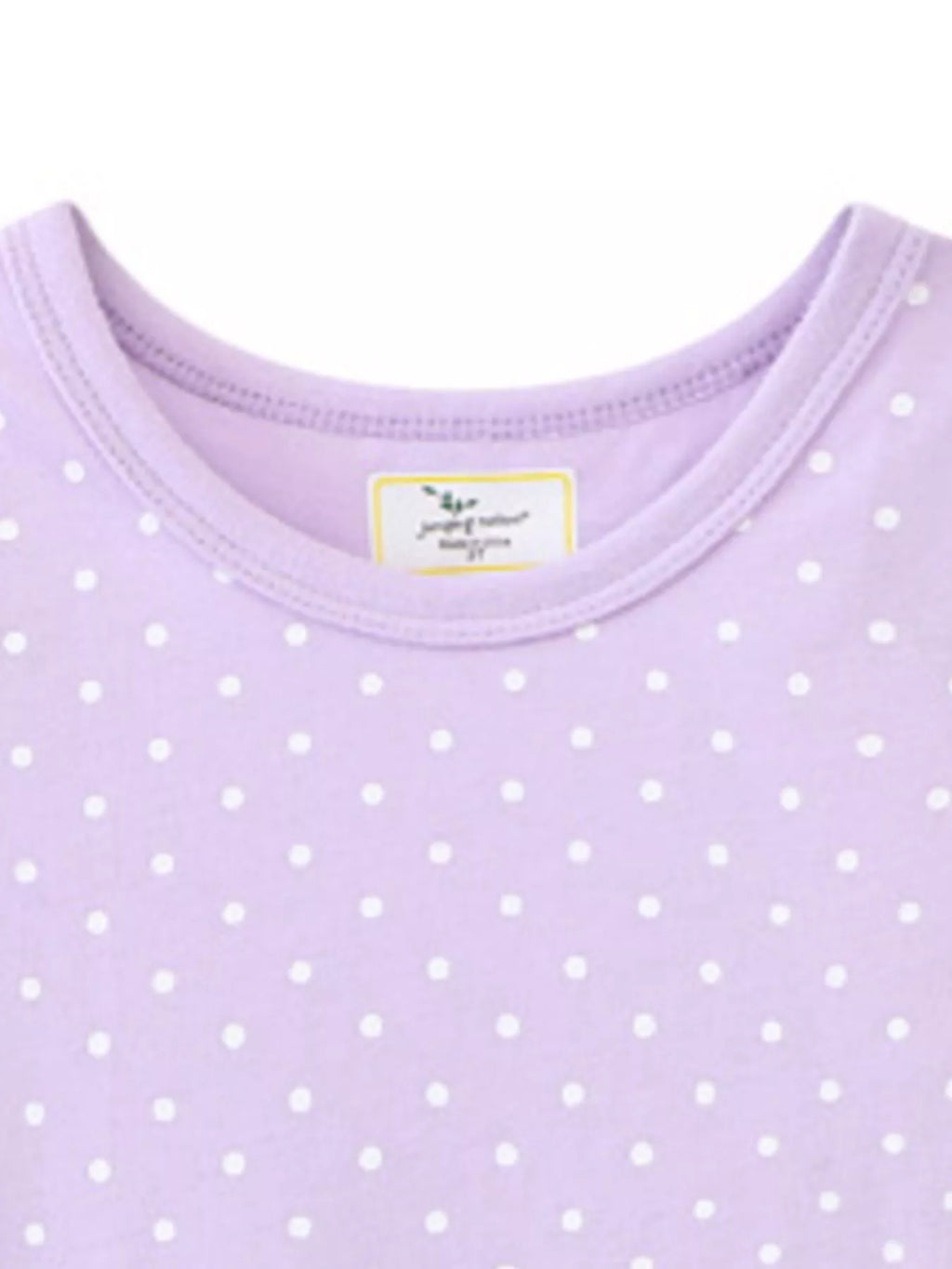 women's children's unicorn embroidered polka dot dress - additional angle