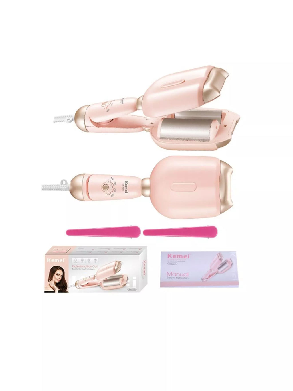 negative ions hair curling iron - extra view