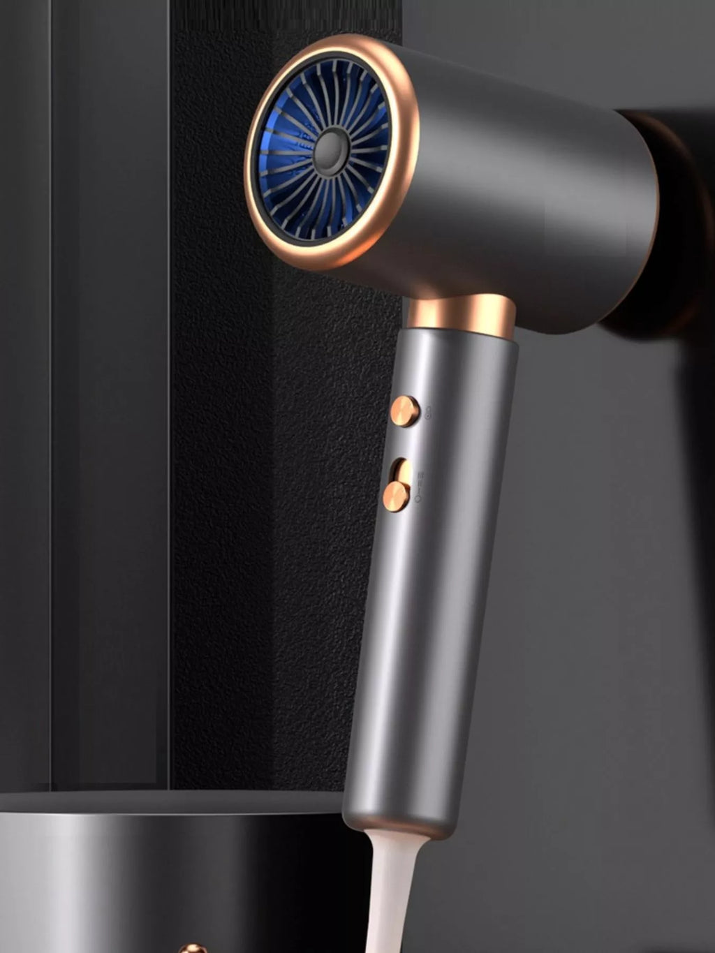 constant temperature household hair dryer - additional angle