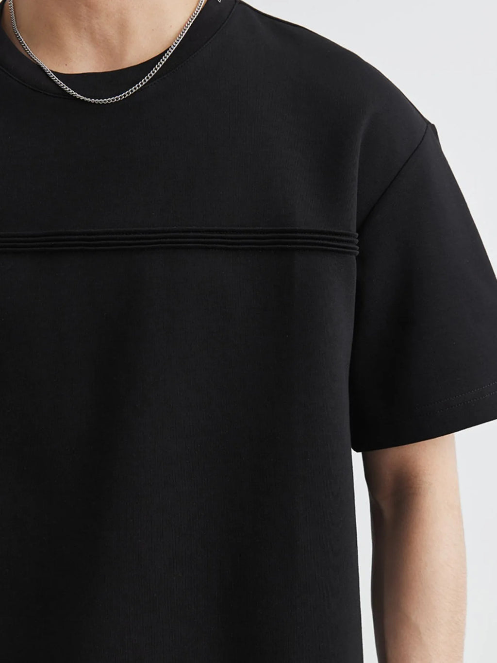 men's men's plus size round neck short sleeve top and shorts set - additional image