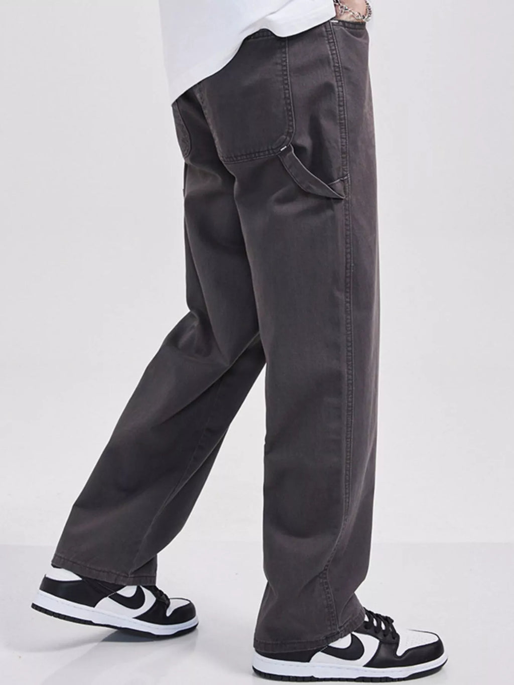 men's men's full size loose fit cargo jeans plus size - product detail