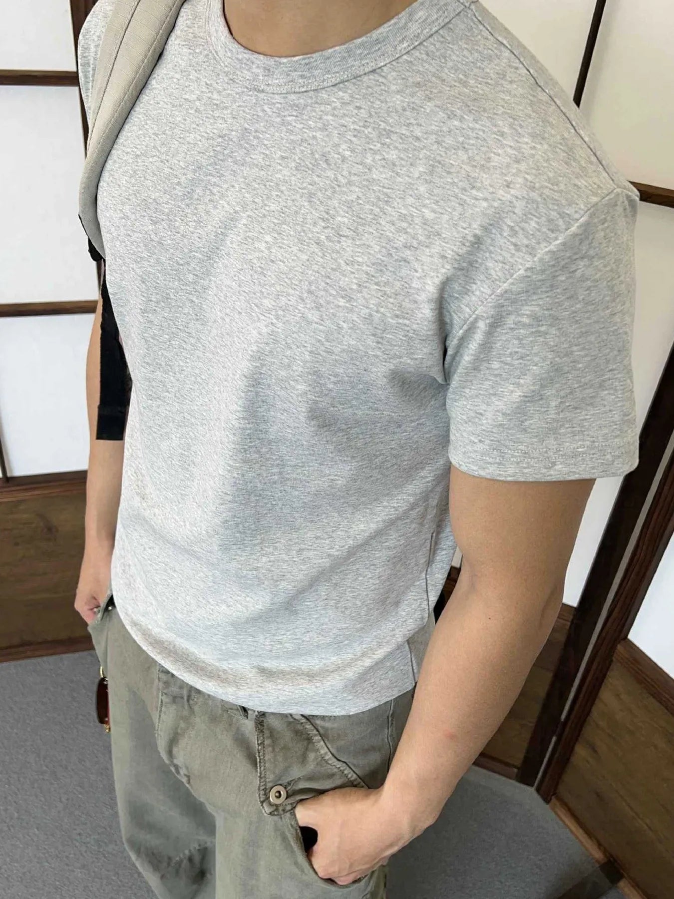 men's men's classic crew neck short sleeve t-shirt - main product image