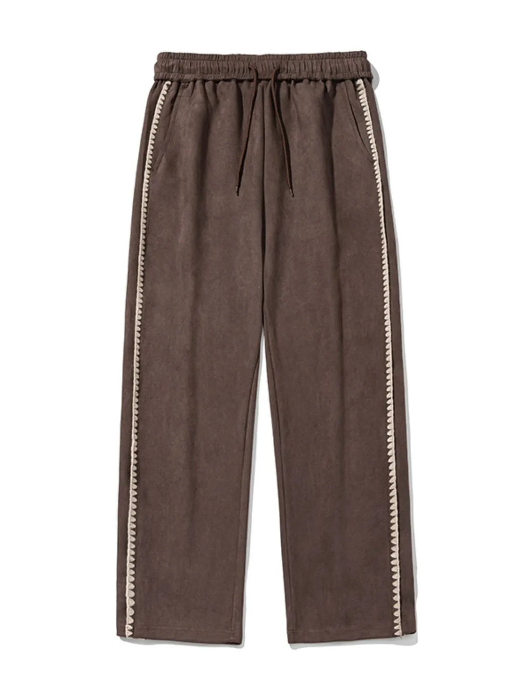 Men's Plus Size Drawstring Wide Leg Pants