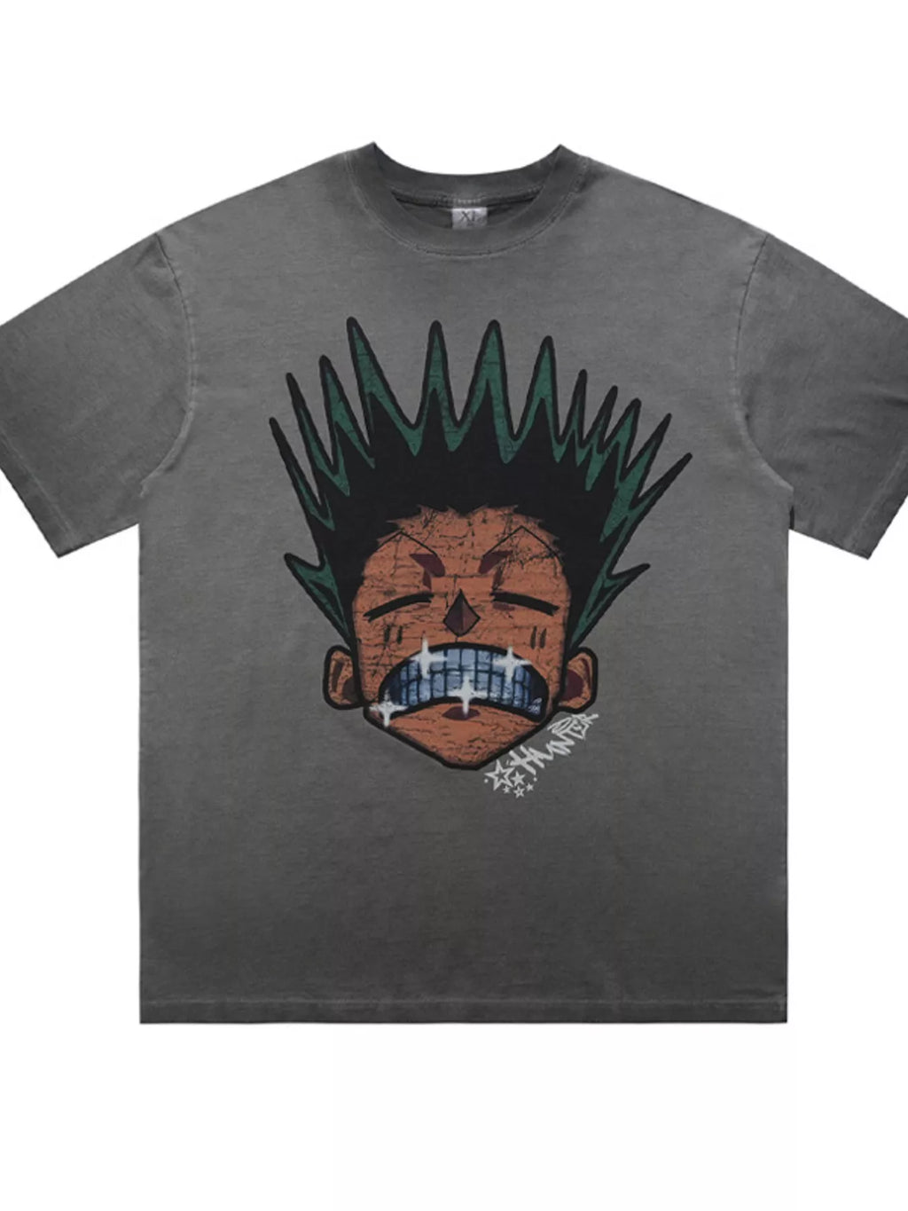 men's men's graphic round neck oversized t-shirt - additional image