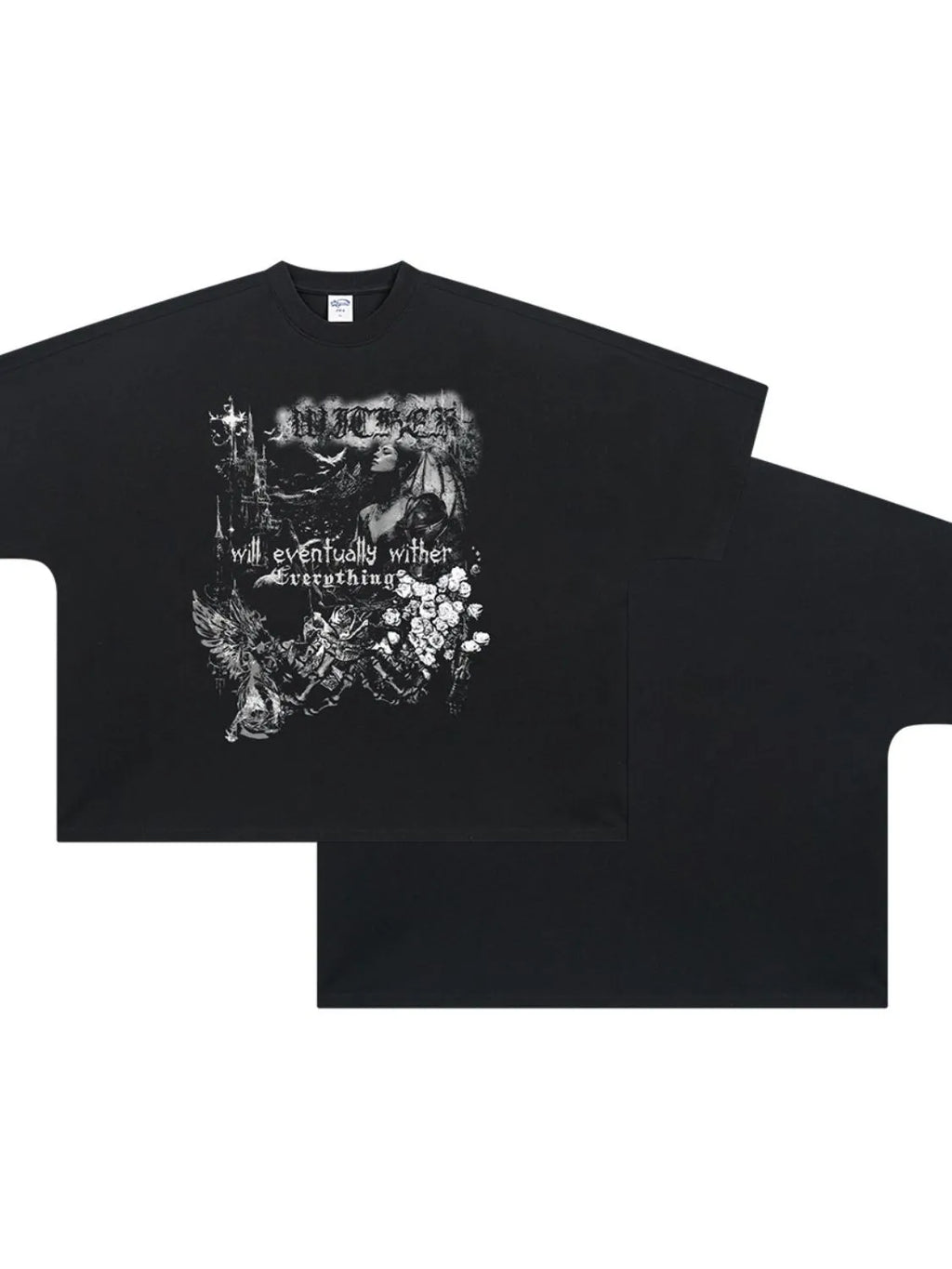Men's Round Neck Half Sleeve Graphic T-Shirt