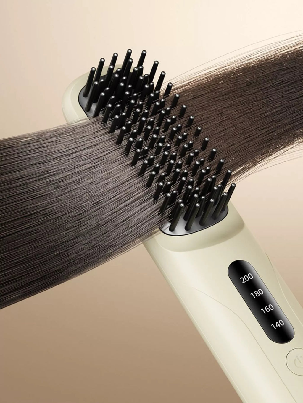 adjustable temperature heated straightening comb - additional image