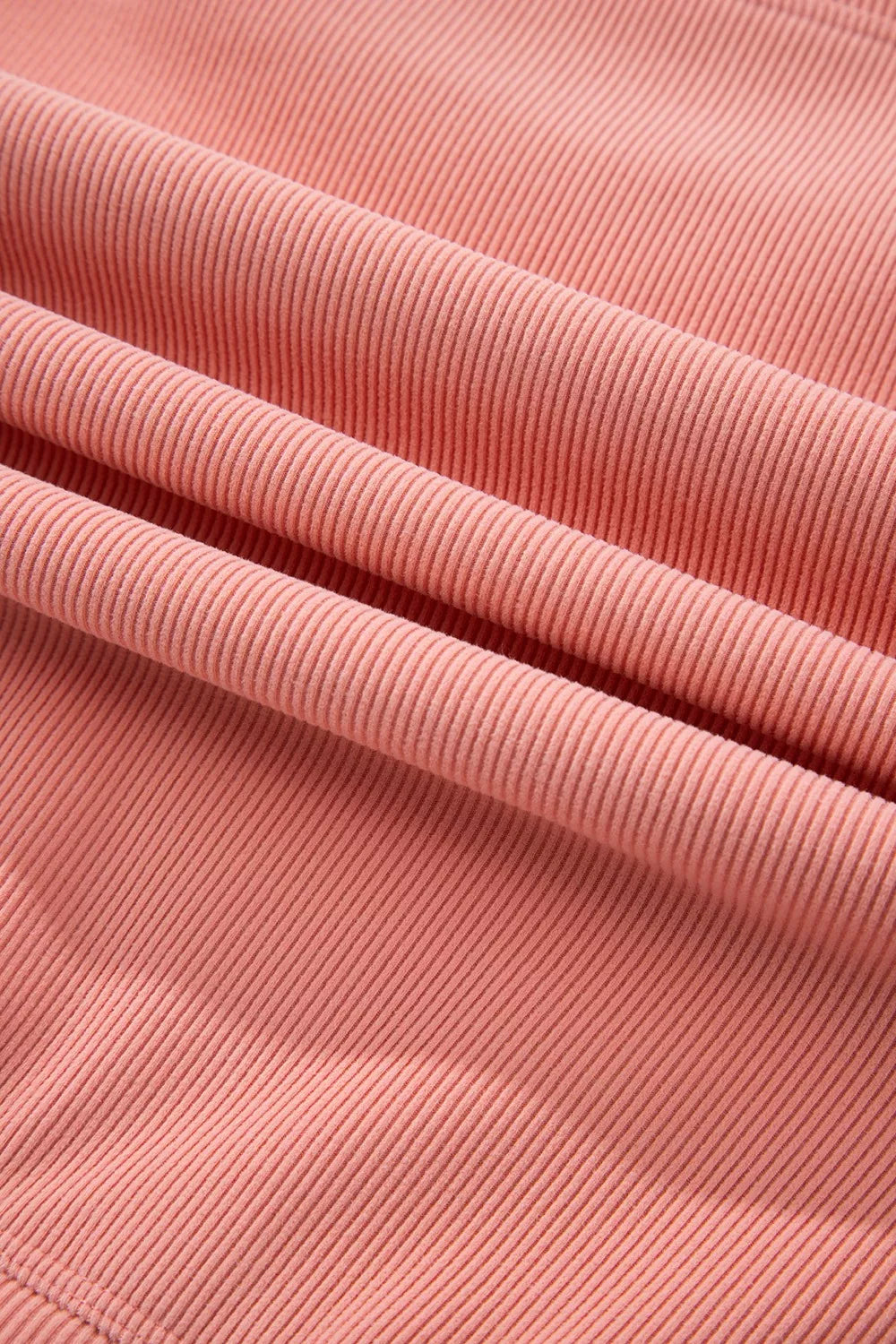 women's ribbed round neck top and pants set - styling option