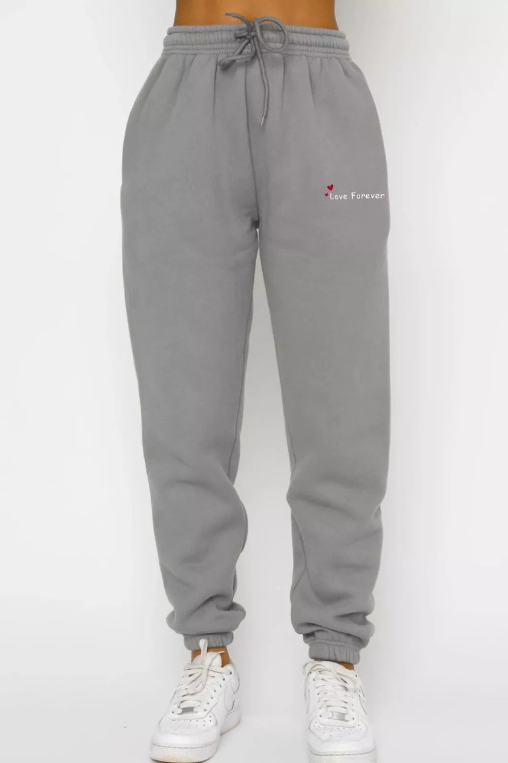 women's round neck sweatshirt and joggers set - product detail