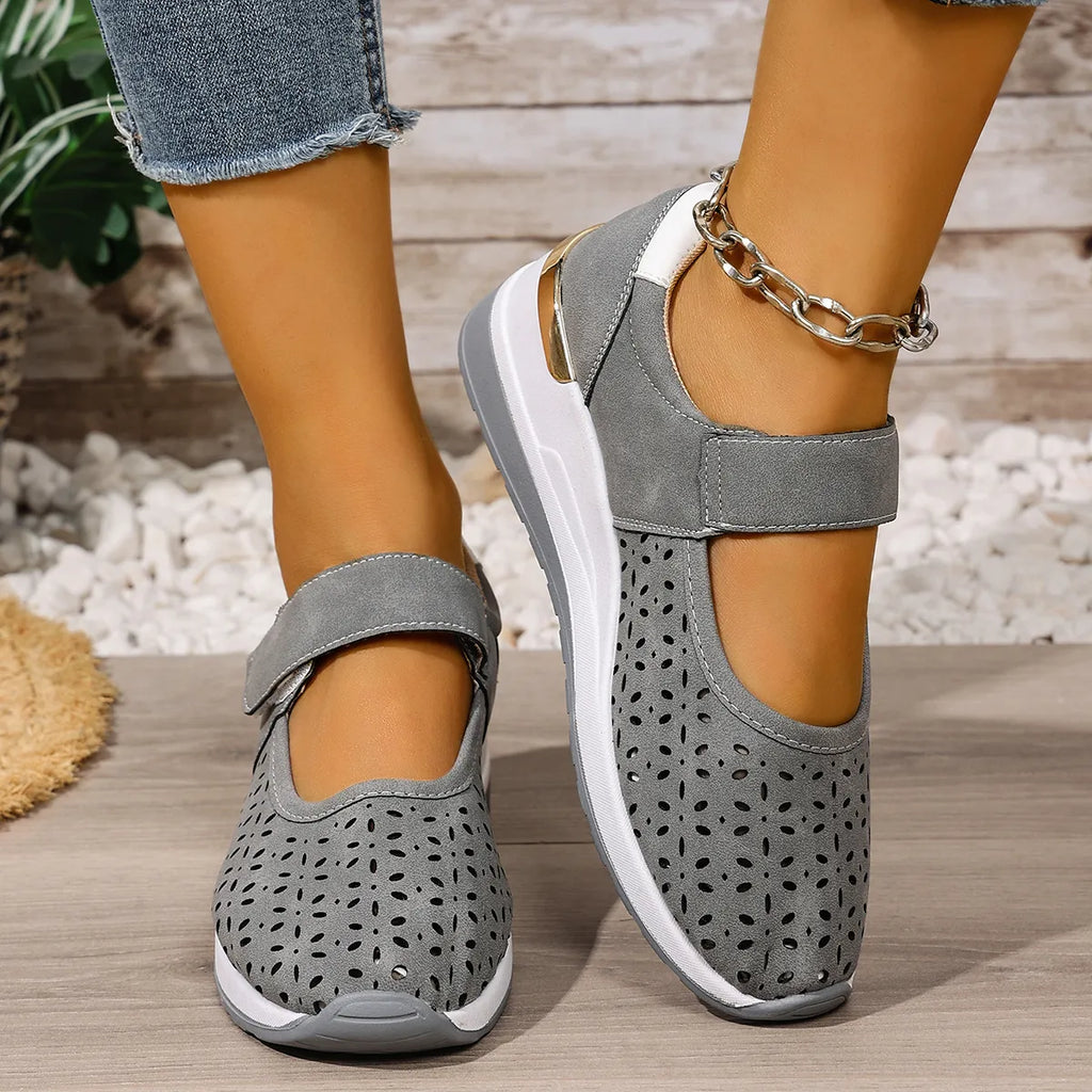 women's breathable wedge sandals - additional image