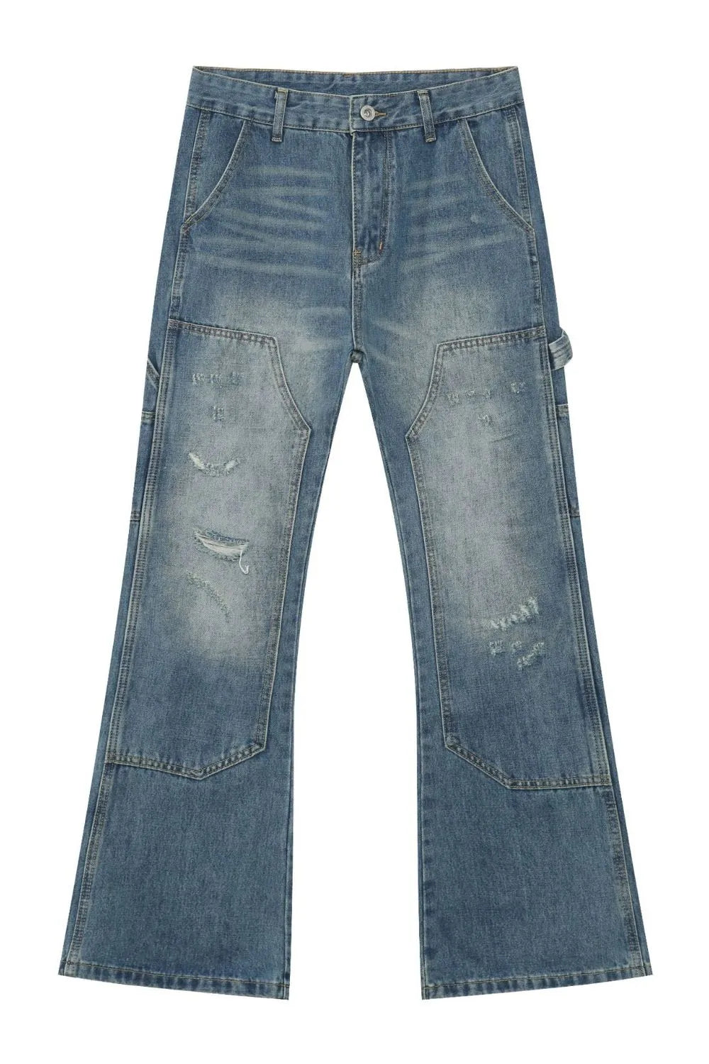 Men's Distressed Baggy Jeans