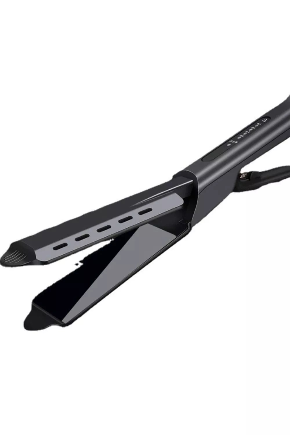 multi-speed heating hair straightener - close-up detail