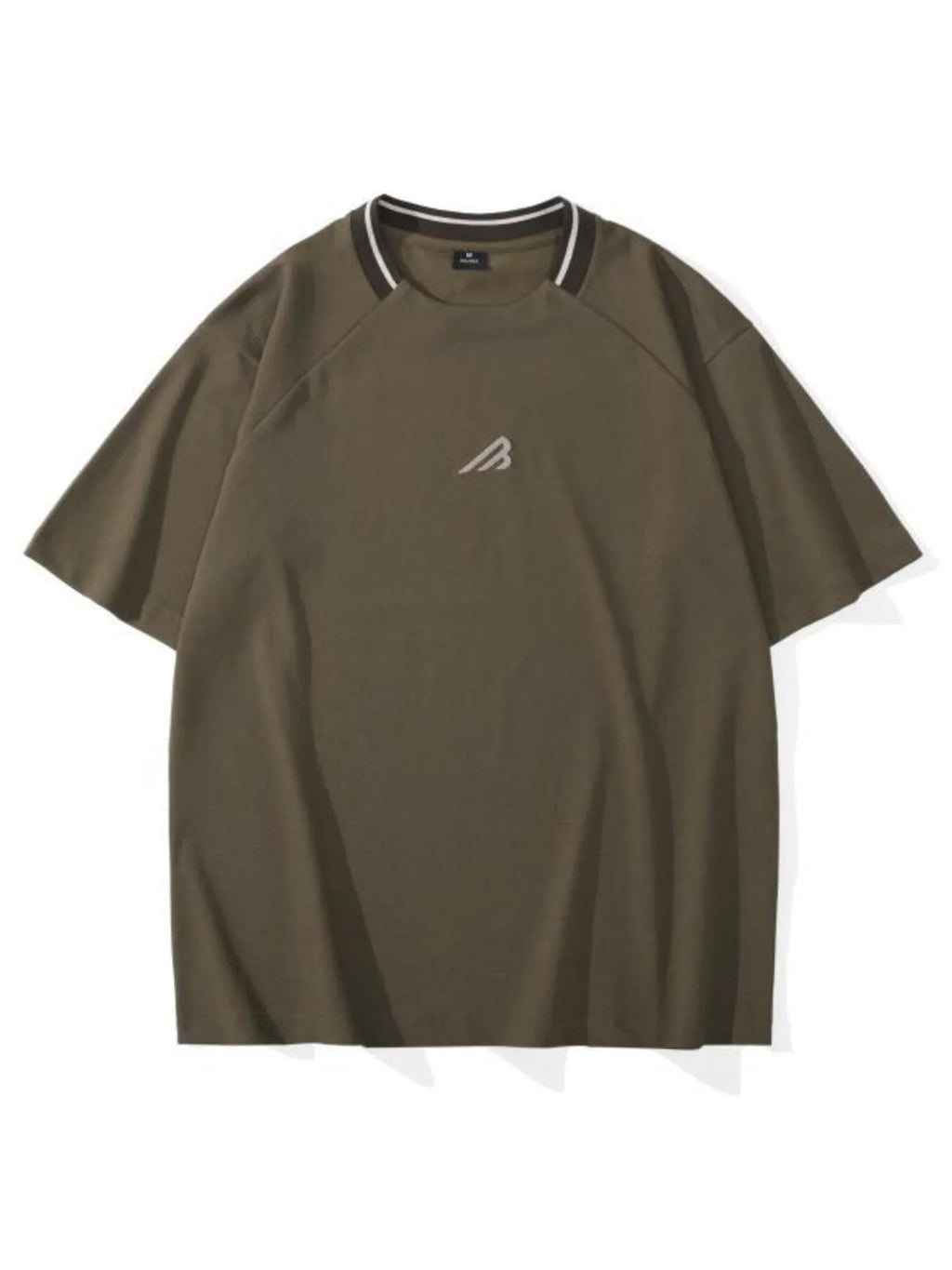 men's men's plus size round neck short sleeve tee - additional image