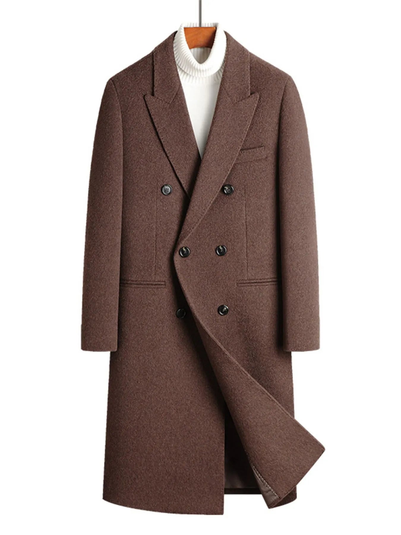 men’s oversized zip-up outerwear with shoulder detail