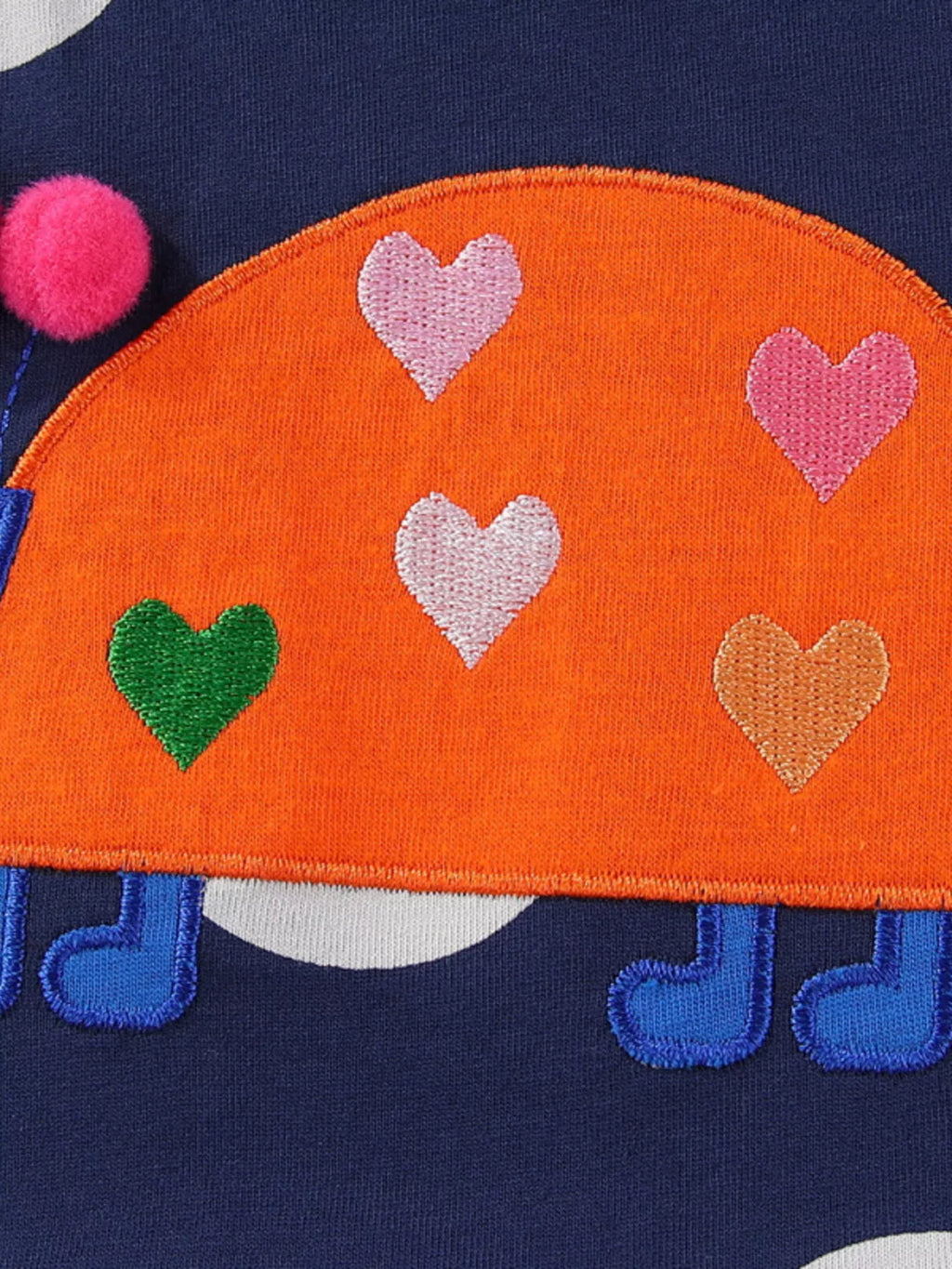women's children's cute ladybug polka dot dress - product detail