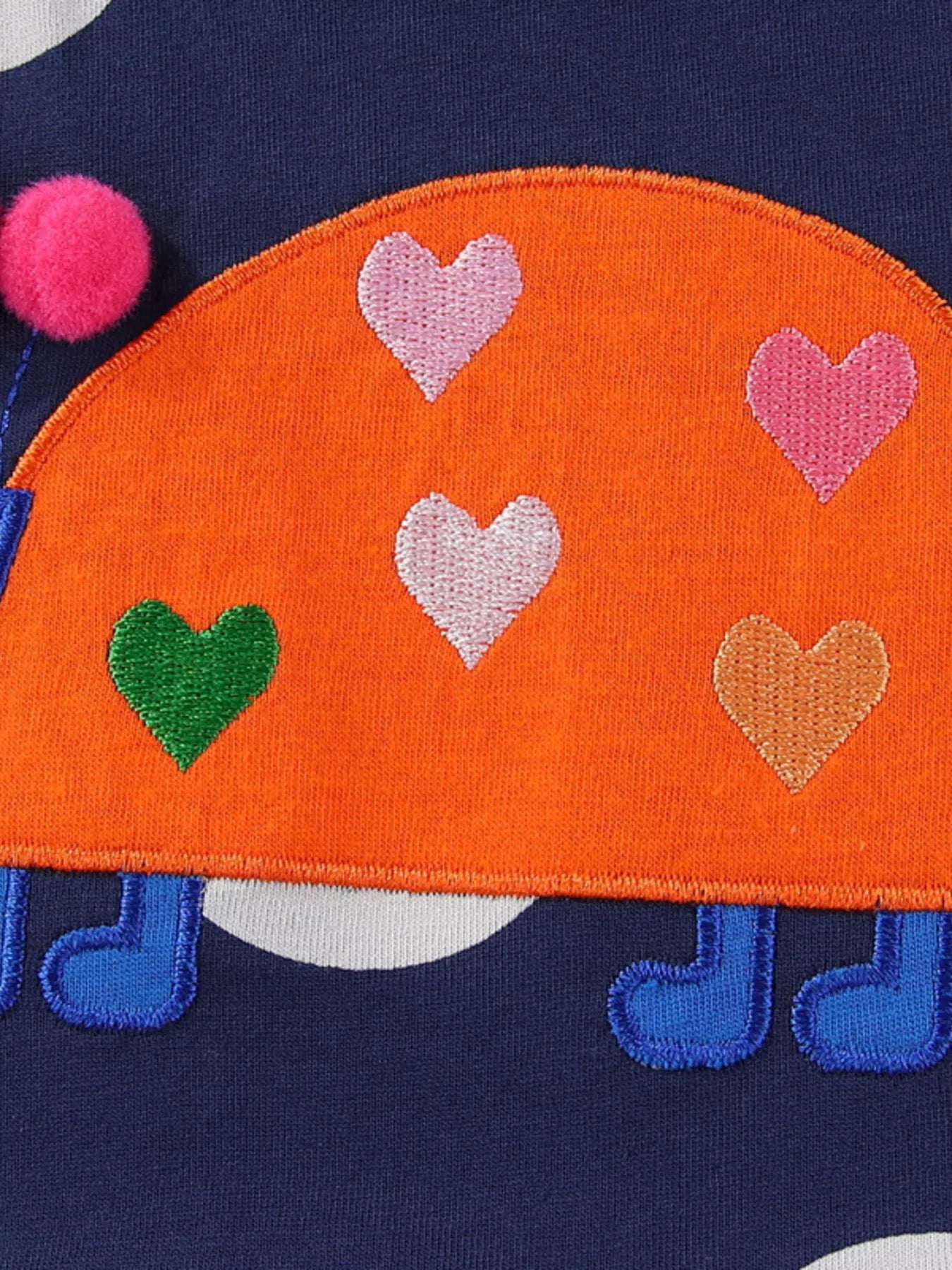 women's children's cute ladybug polka dot dress - product detail