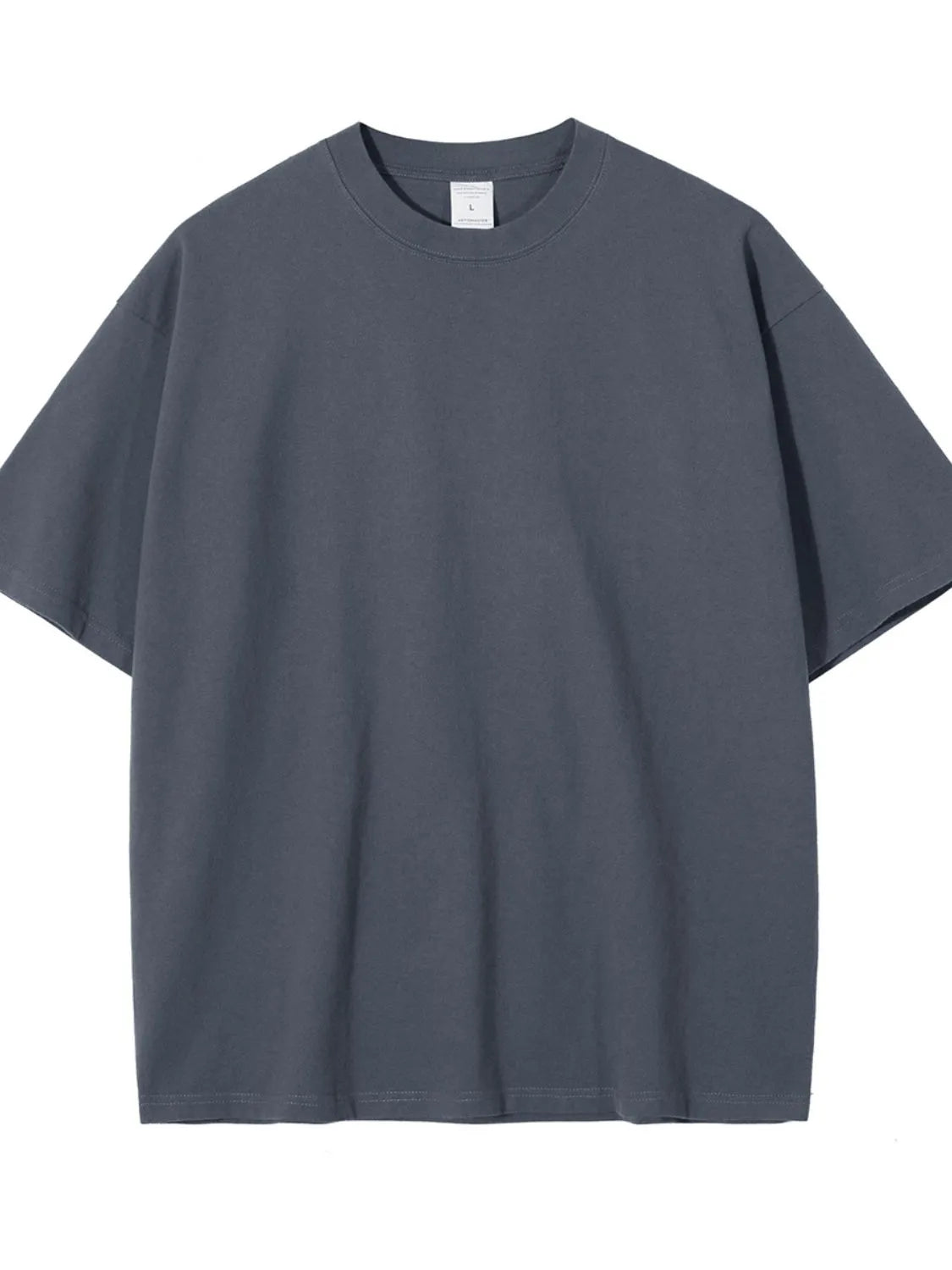 Men's Round Neck Half Sleeve T-Shirt Dusty Blue
