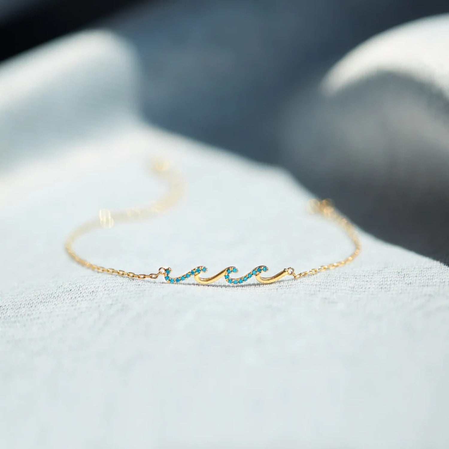 sparkling 925 sterling silver zircon bracelet for women shown as ring