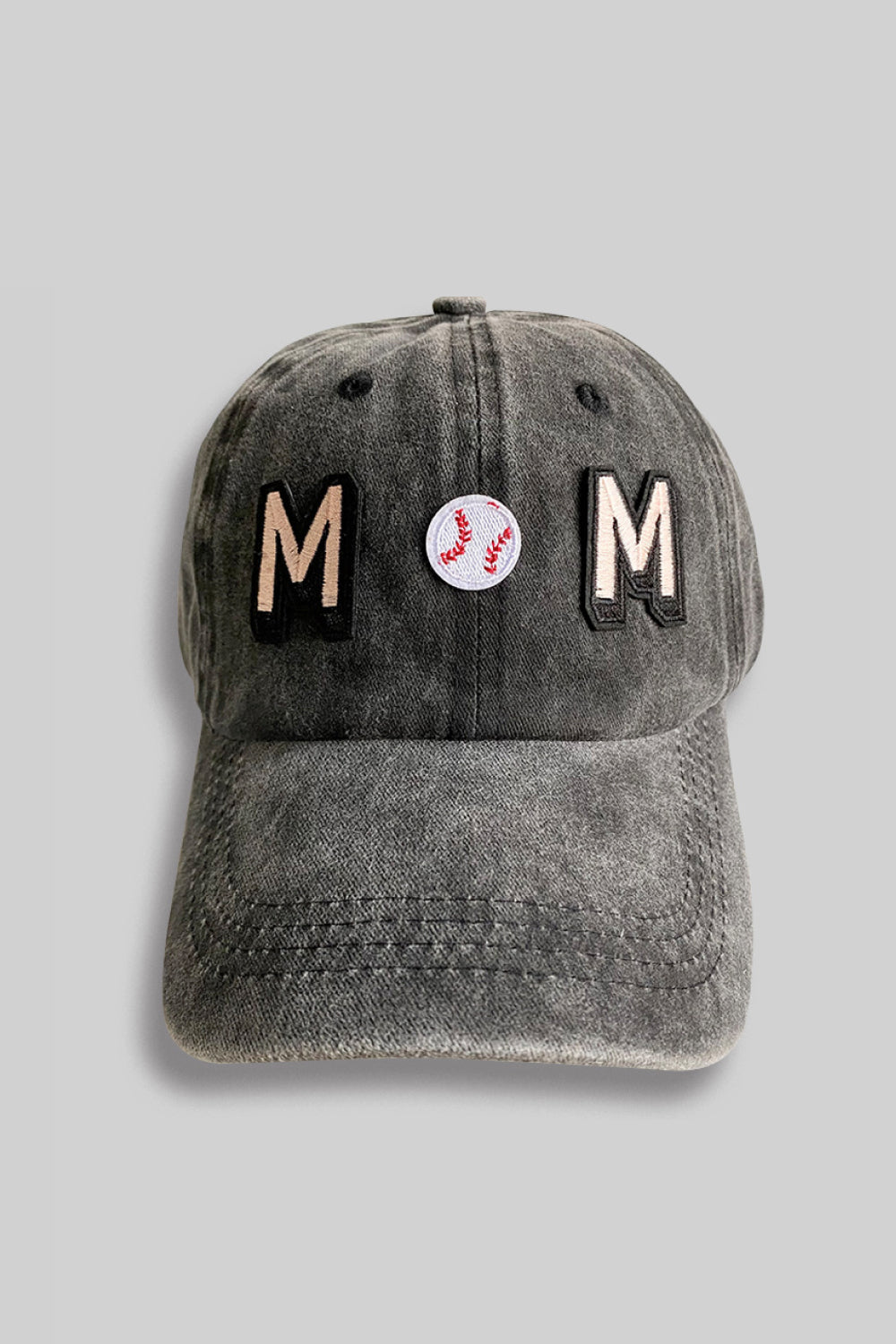 MOM Baseball Cap Dark Gray One Size