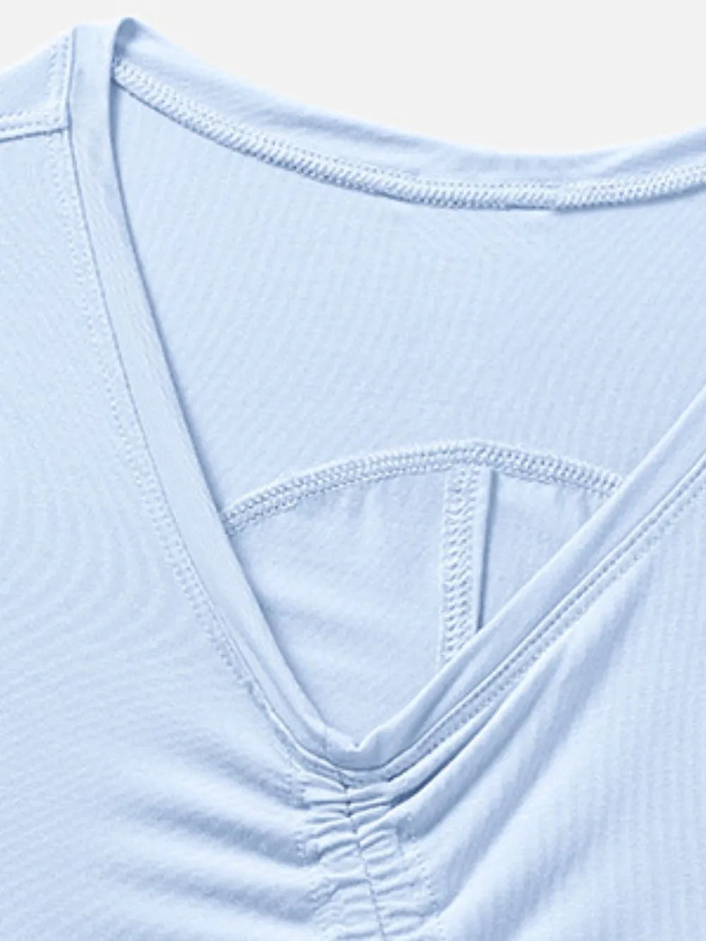 women's millennia drawstring ruched wide strap active tank - styling option