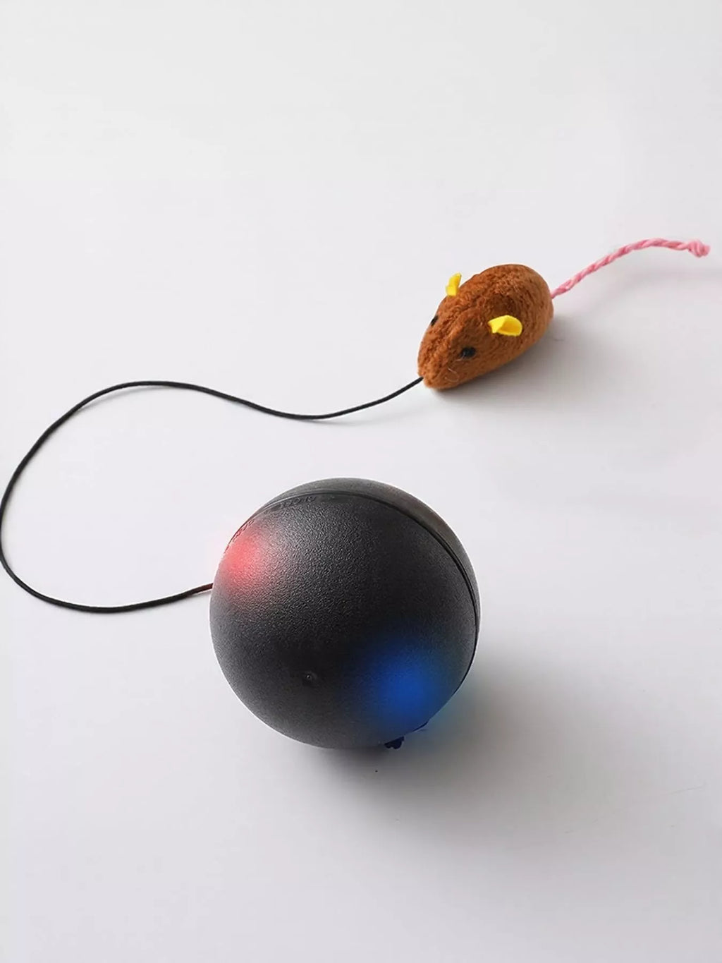 electric plush pet chase ball - styling option