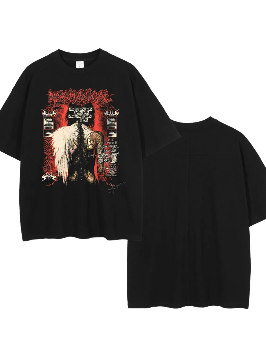 Men's Graphic Round Neck Half Sleeve T-Shirt