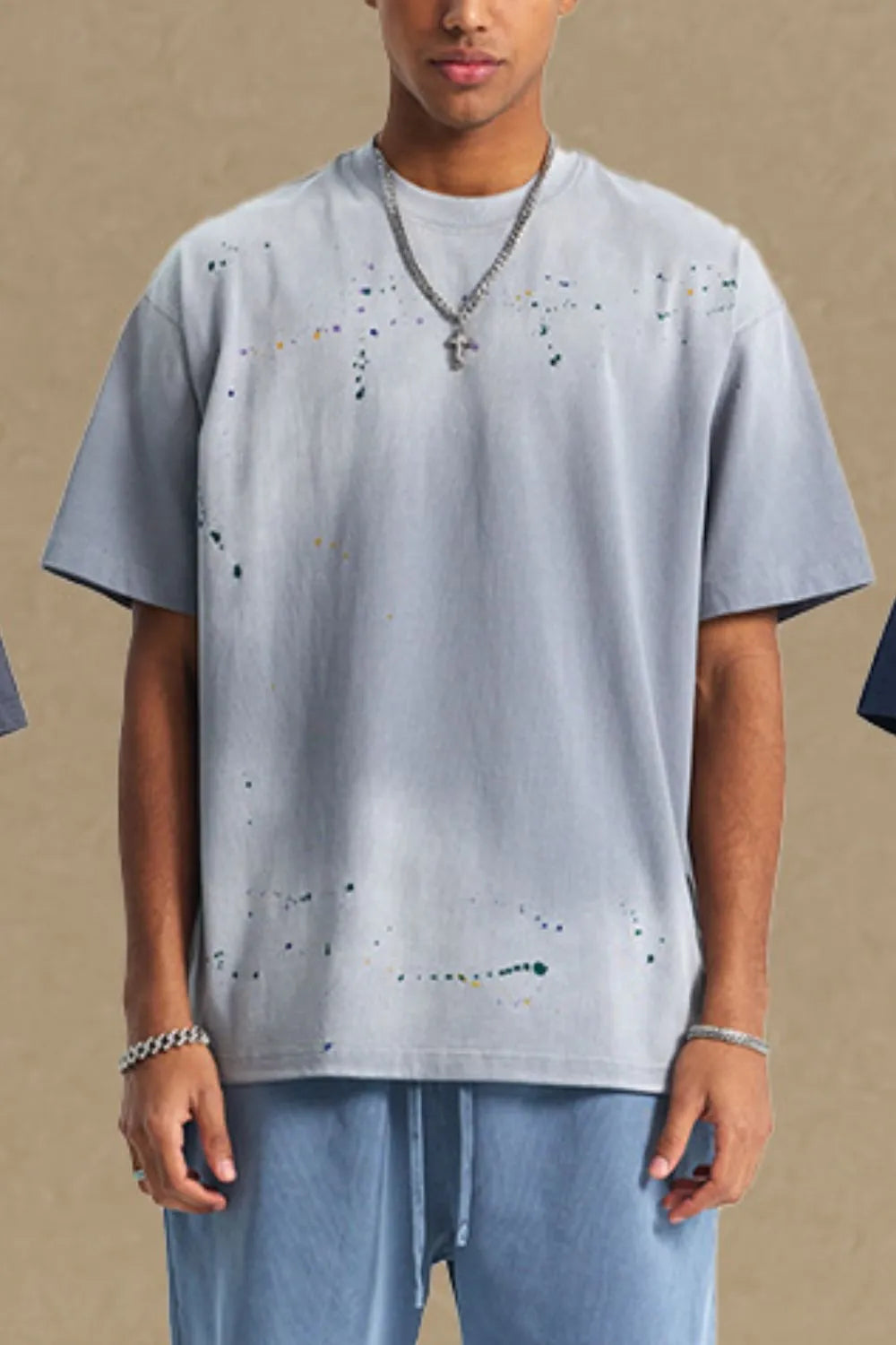 Men's Round Neck Half Sleeve T-Shirt