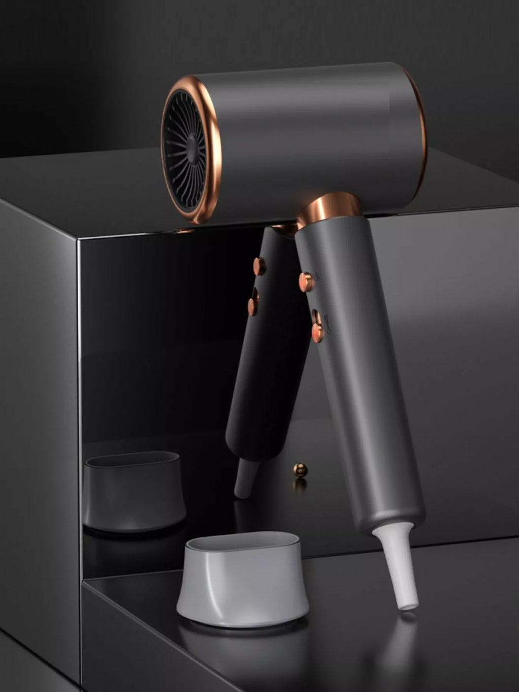 constant temperature household hair dryer - front view