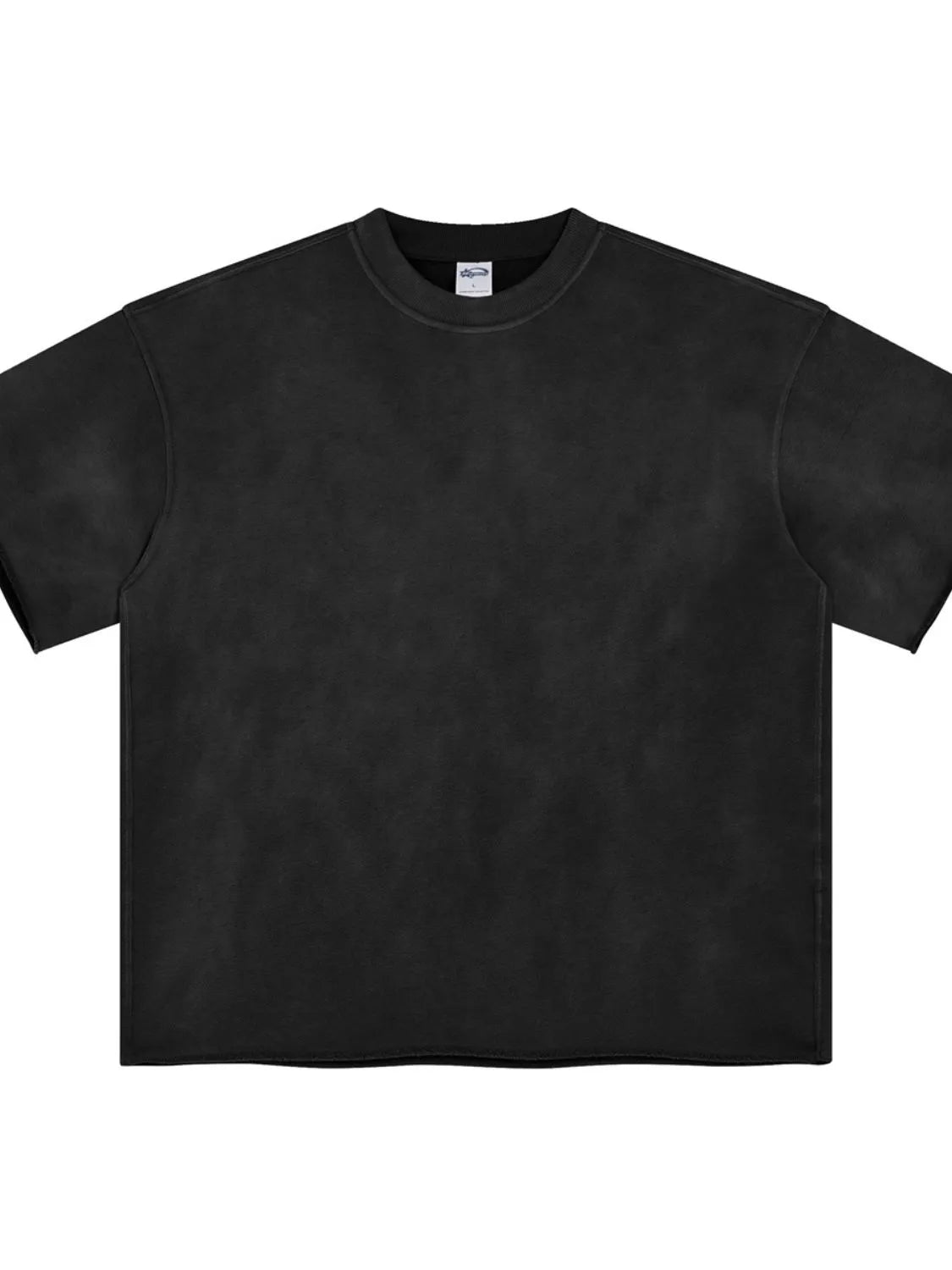 Men's Round Neck Half Sleeve T-Shirt Black