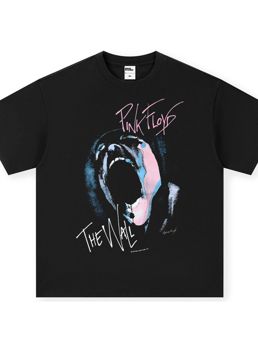 men's men's graphic short sleeve oversized washed t-shirt - extra view