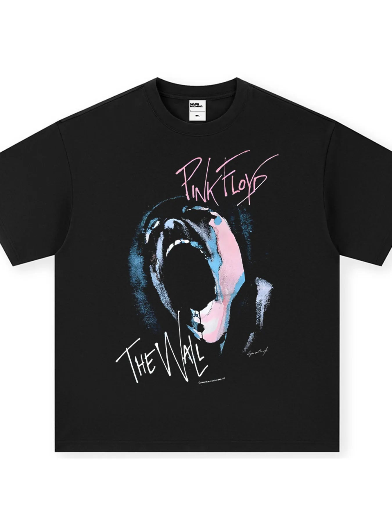 men's men's graphic short sleeve oversized washed t-shirt - extra view