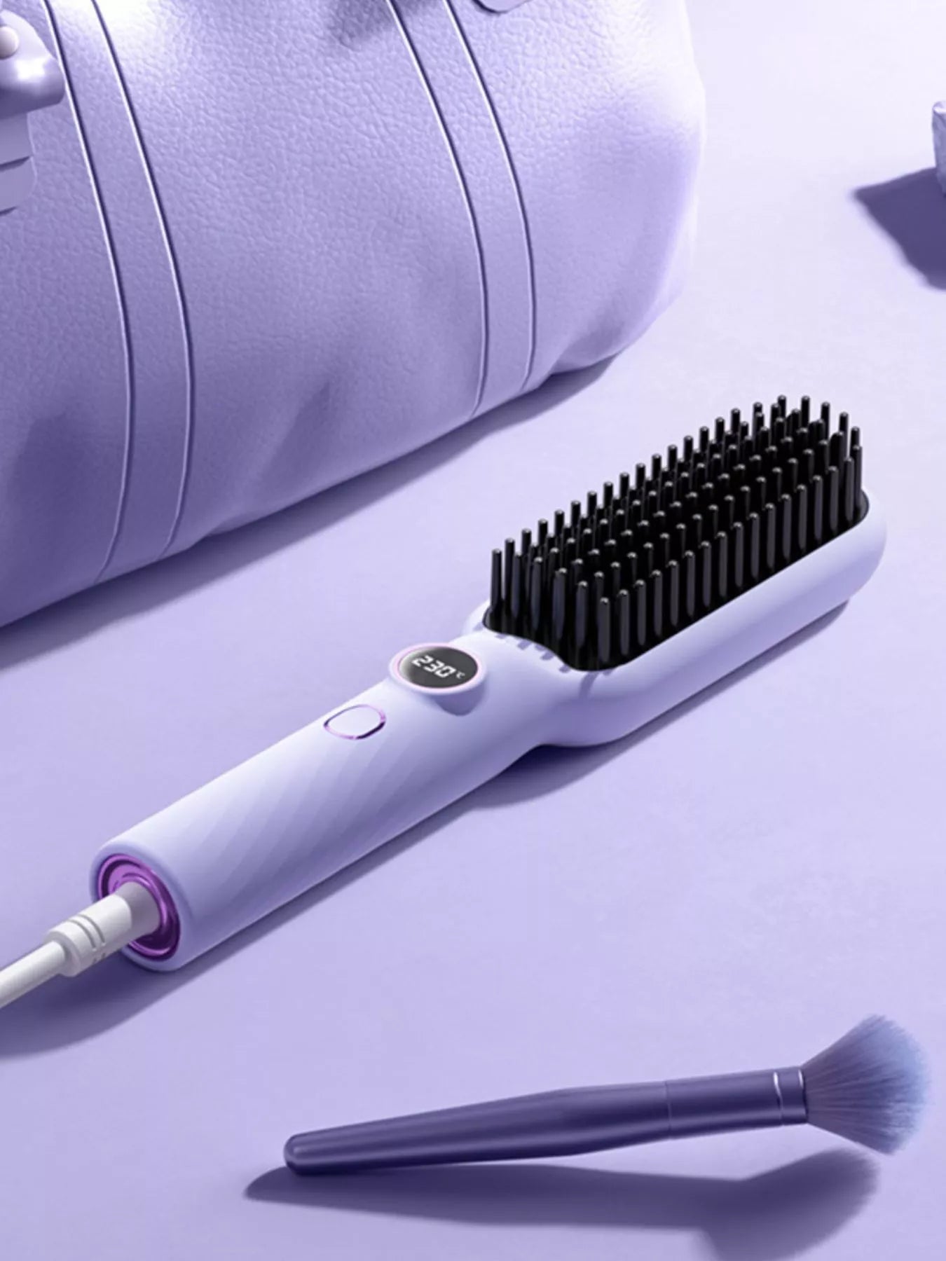 heating straightening comb - styling option