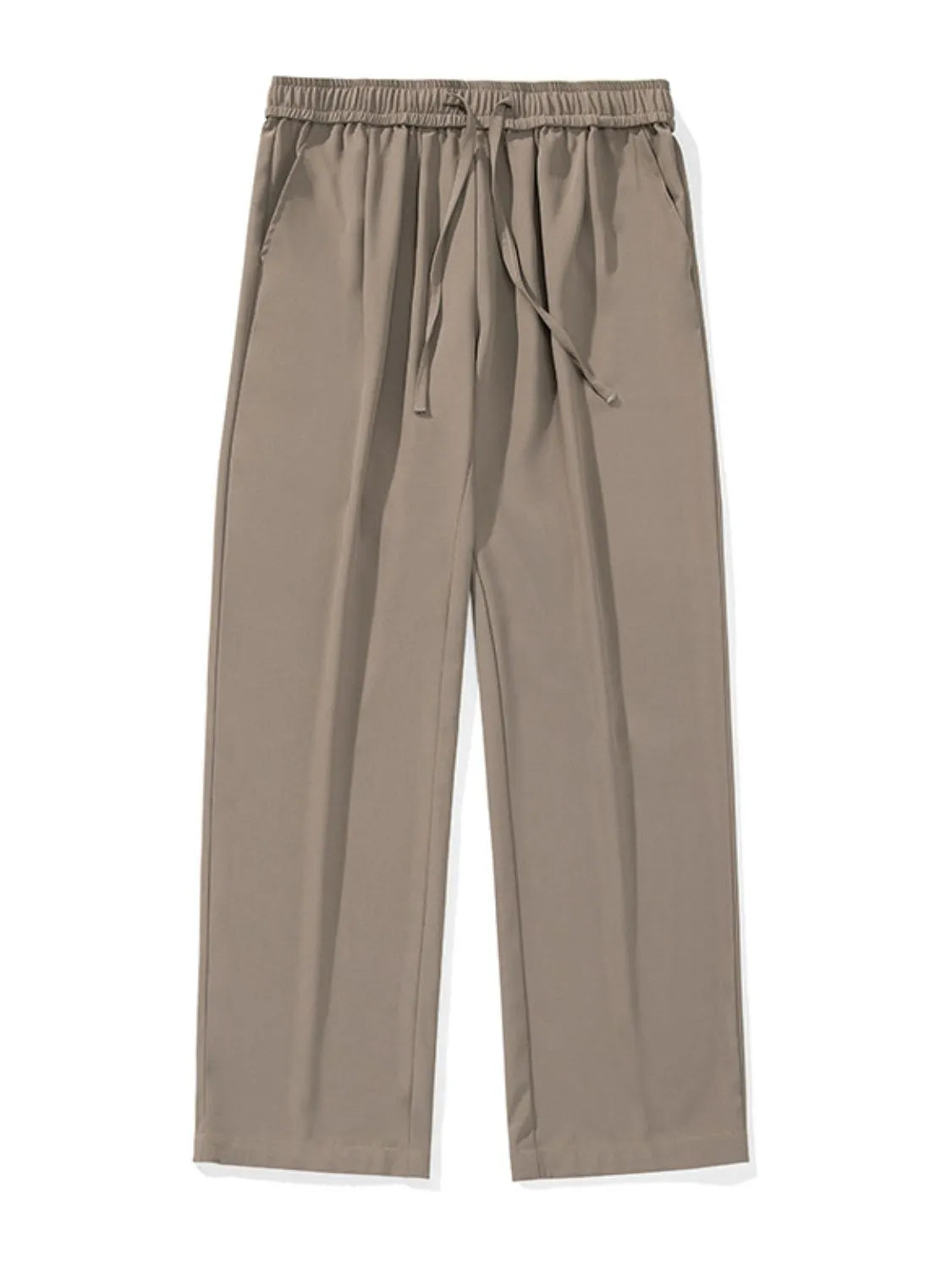 Men's Plus Size Drawstring Wide Leg Pants