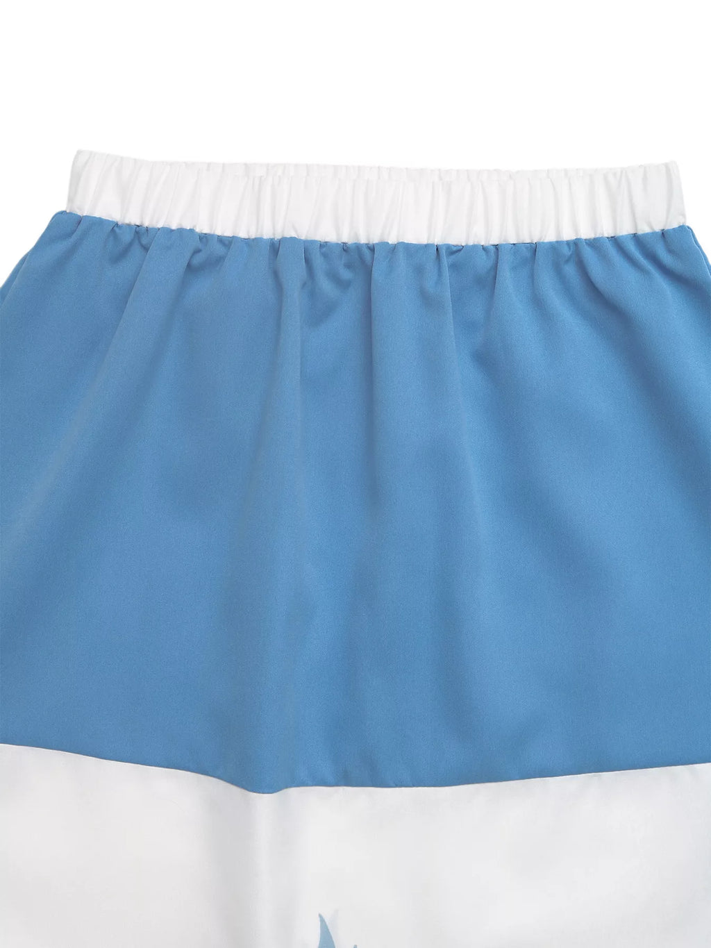 women's floral print color block skirt - product detail