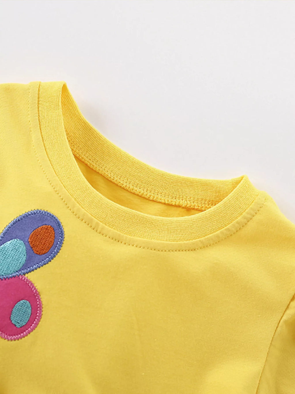 women's children's butterfly rainbow casual dress - second view