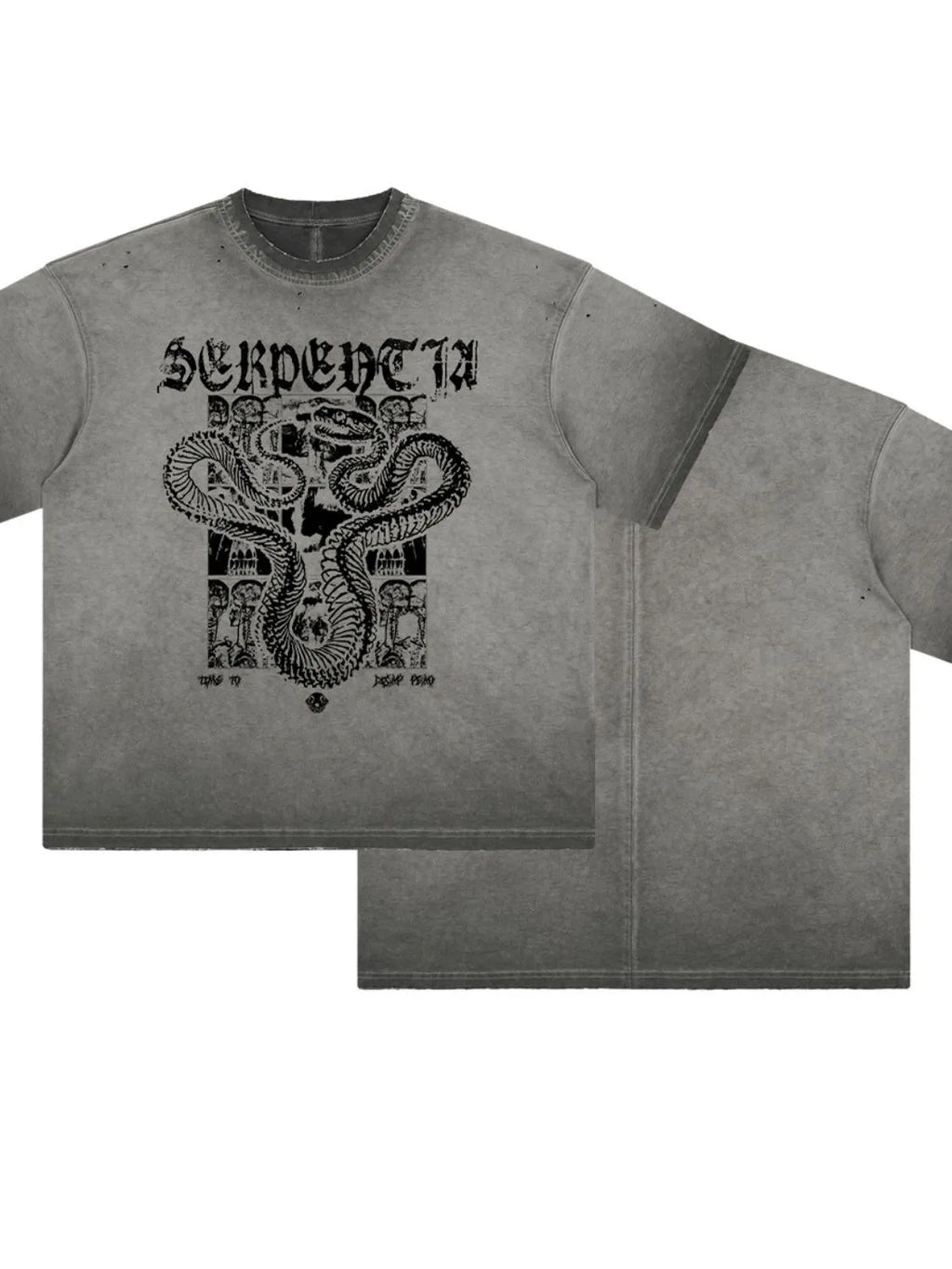 Men's Graphic Round Neck Half Sleeve T-Shirt