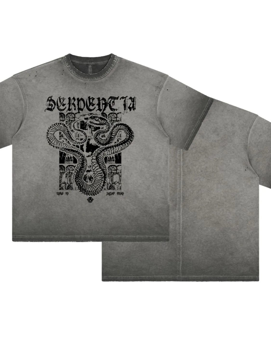Men's Graphic Round Neck Half Sleeve T-Shirt