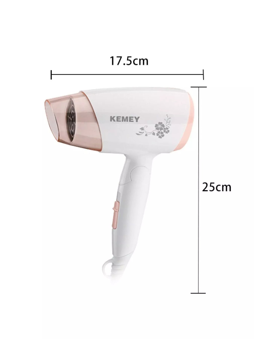 portable lightweight household hair dryer - styling option