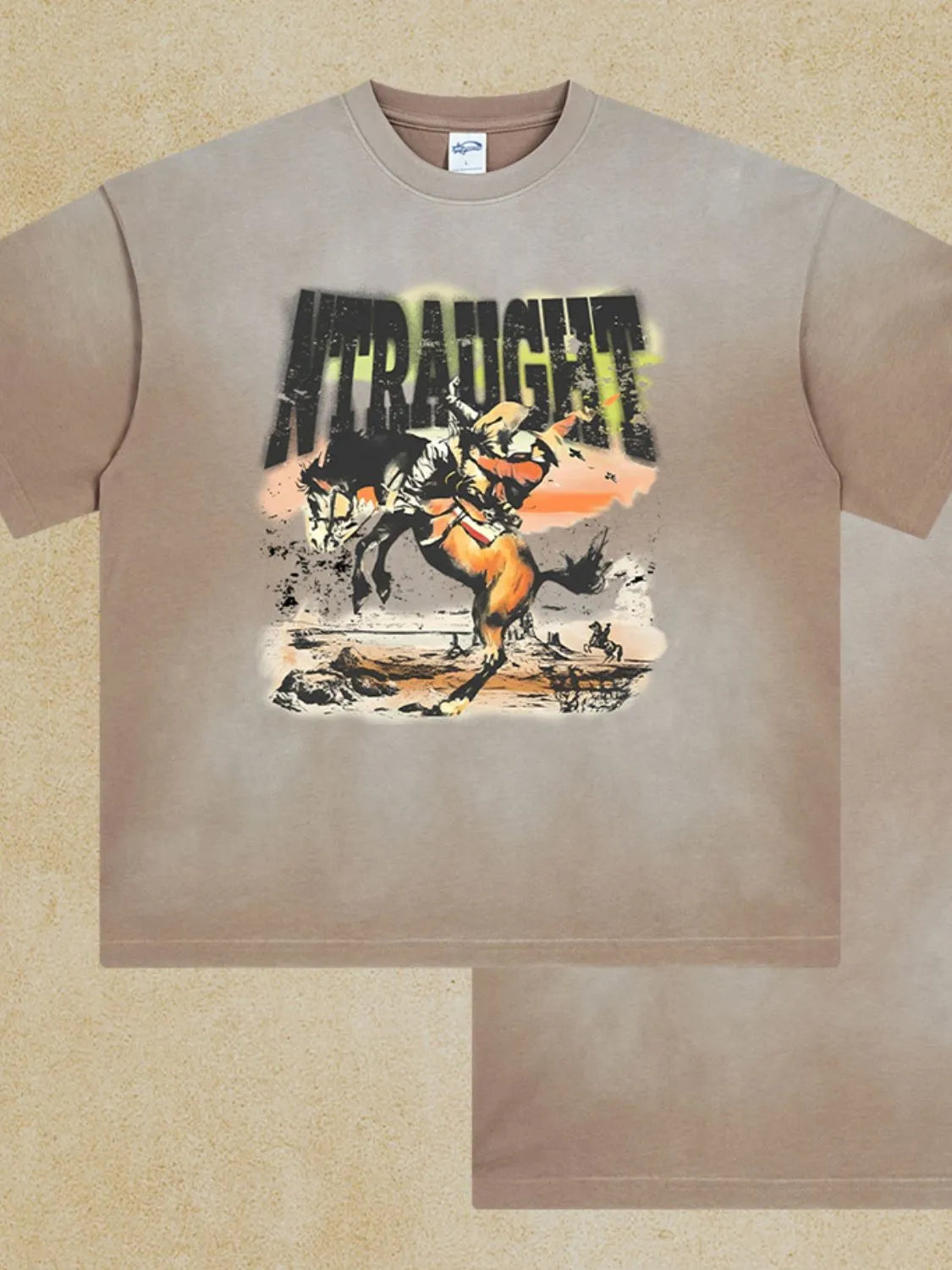 Men's Graphic Round Neck Half Sleeve T-Shirt