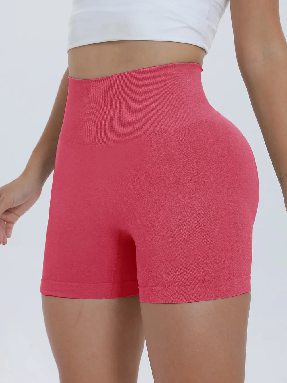 women's high waist active shorts - product detail