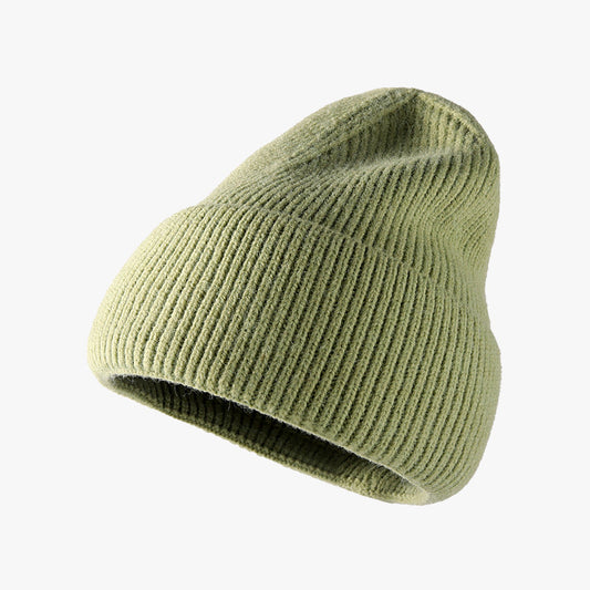 Thermal Solid Knit Hat Matcha Green One Size